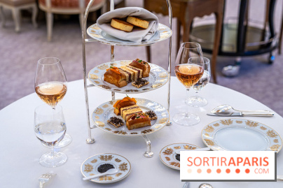 Le tea time Impérial de Noël du Ritz Paris, l'expérience exceptionnelle - les photos -  Caviar et blinis Sandwichs et bouchées salées