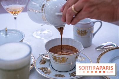 Le tea time Impérial de Noël du Ritz Paris, l'expérience exceptionnelle - les photos -  chocolat chaud