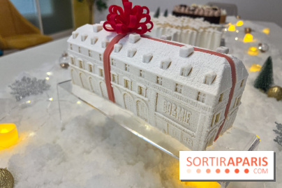 Bûches de Noël 2024 Bo&Mie - Un flocon à Paris