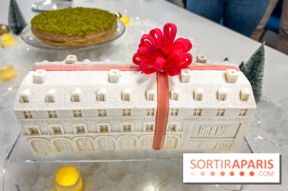 Bûches de Noël 2024 Bo&Mie - Un flocon à Paris