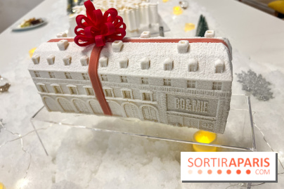 Bûches de Noël 2024 Bo&Mie - Un flocon à Paris