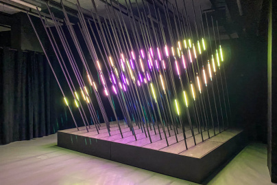 Pulse : nos photos de l'exposition immersive son et lumière à la Gaité Lyrique