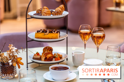 Le tea time de Noël du Scribe Paris 2024, chic et pas cher -  A7C9117