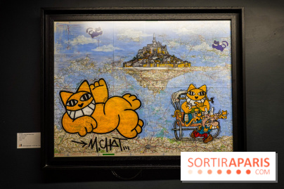 M. Chat, nos photos de son expo à la Galerie Brugier-Rigail
