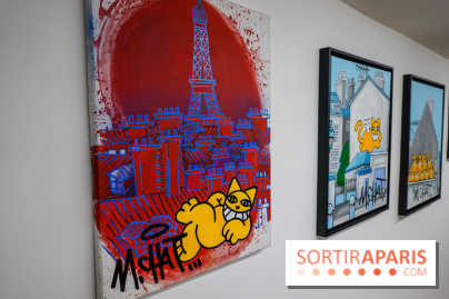 M. Chat, nos photos de son expo à la Galerie Brugier-Rigail