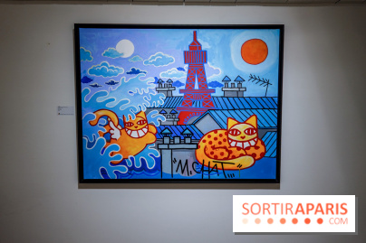 M. Chat, nos photos de son expo à la Galerie Brugier-Rigail
