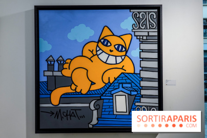 M. Chat, nos photos de son expo à la Galerie Brugier-Rigail