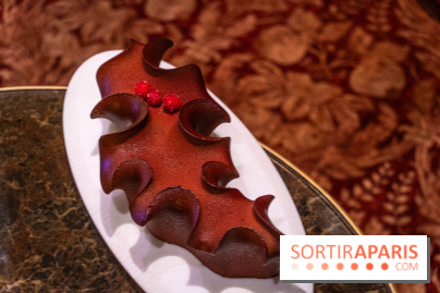 Le salon de thé de Noël du George V pour une pause gourmande - les photos  -  bûche de Noël