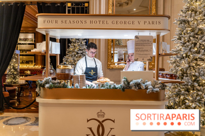 Le salon de thé de Noël du George V pour une pause gourmande - les photos  -  Christmas Corner