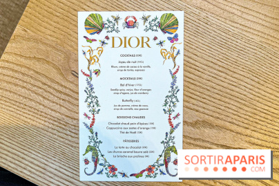 Le café éphémère Dior pour Noël 2024
