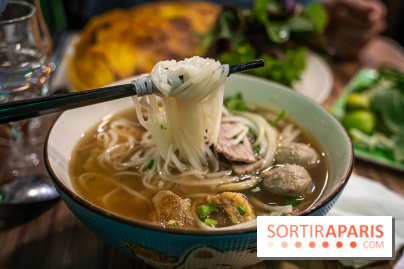 Pho Bom, le restaurant vietnamien, temple du pho et des nouilles Paris 13e -  pho bò đặc biệt