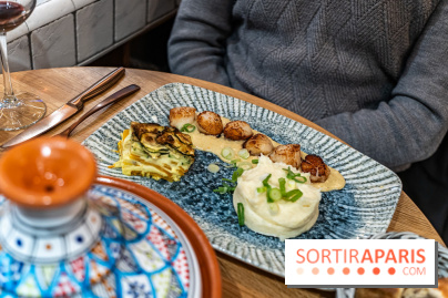 Inalis, le restaurant bistronomique à Fontainebleau - Seine-et-Marne 77 - Photos -  Saint-Jacques et purée de panais
