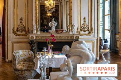 Café Ginori à Paris - tea time et apéritivo Place Vendôme - cheminée