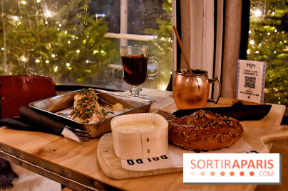 Polpo Nord 2024-2025, la terrasse d'hiver avec raclette et baguetiflette à Levallois - IMG 4587