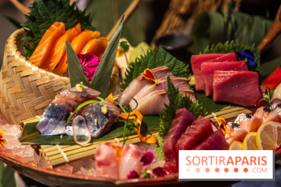 Pink Koï Paris - restaurant japonais -  sashimis