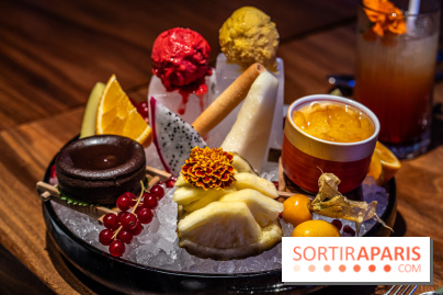 Pink Koï Paris - restaurant japonais -  Dessert - plateau pink koï