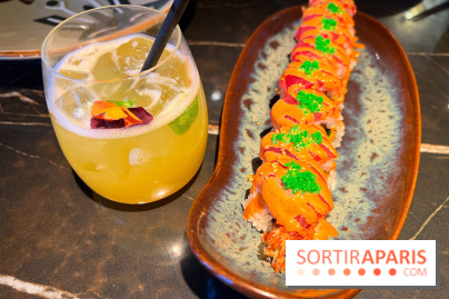 Benihana - Mocktail et rolls