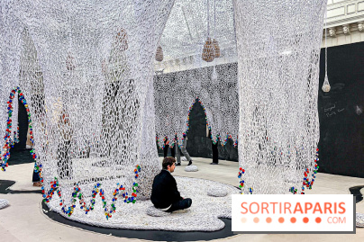 Le La Serpent, l'exposition gratuite, monumentale et immersive d'Ernesto Neto au Bon Marché Rive Gauche - IMG 8120 jpg