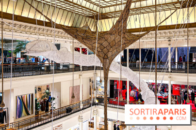 Le La Serpent, l'exposition gratuite, monumentale et immersive d'Ernesto Neto au Bon Marché Rive Gauche - IMG 8173 jpg