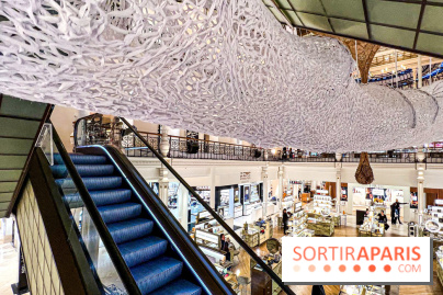 Le La Serpent, l'exposition gratuite, monumentale et immersive d'Ernesto Neto au Bon Marché Rive Gauche - IMG 8187 jpg