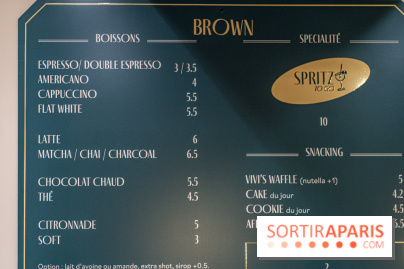 Brown Coffee shop
