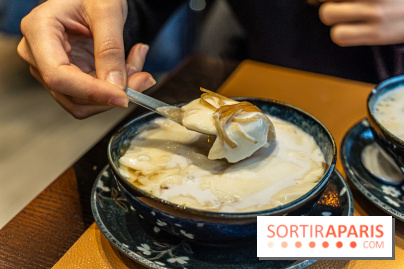 Chez An - Au coin du Vietnam, restaurant vietnamien du 14e à Paris -  dessert tofu gingembre