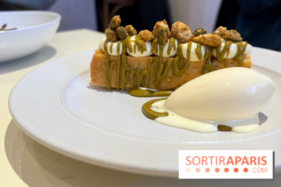 Argile - Millefeuille praliné pistache