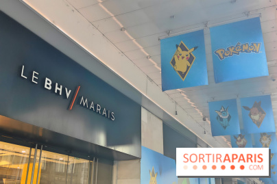 Pop up Pokémon BHV Marais