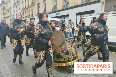 Défilé du Nouvel An Lunaire-Chinois Faubourg Saint-Honoré  - fotor 1738762196295