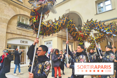 Défilé du Nouvel An Lunaire-Chinois Faubourg Saint-Honoré  - fotor 1738761941191
