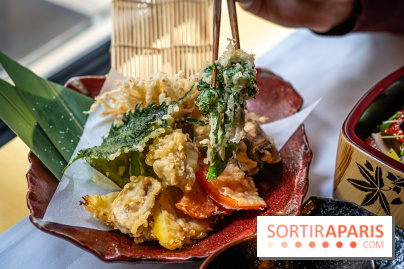 Hokusai - restaurant japonais fusion - Paris 16e - les photos  -  Tempura de légumes