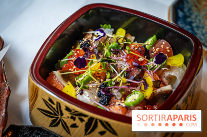 Hokusai - restaurant japonais fusion - Paris 16e - les photos  - chirashi