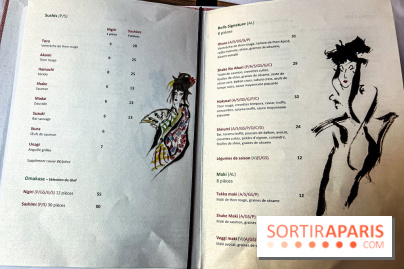 Hokusai - restaurant japonais fusion - Paris 16e - les photos  - carte - menu