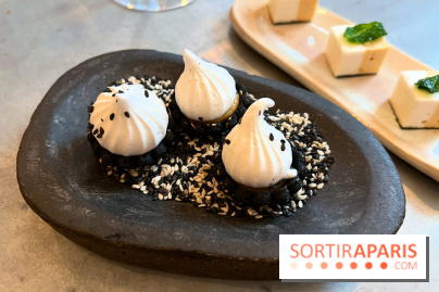 Frenchie - Meringue sésame noir