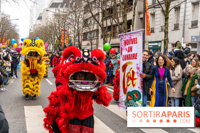 Défilé du Nouvel an Lunaire - Chinois 2025 Paris 13e - les photos