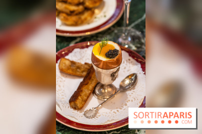 Le Bistro des Livres, le restaurant français pour les amoureux des bouquins -  oeuf à la coque