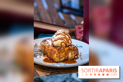 Le Bistro des Livres, le restaurant français pour les amoureux des bouquins -  pain perdu