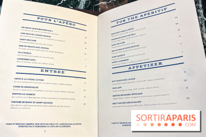 Le Bistro des Livres, le restaurant français pour les amoureux des bouquins - carte - menu