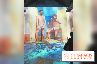 Picasso à l'Atelier des Lumières - La flûte de Pan, 1923, © RMN-Grand Palais (Musée national Picasso-Paris) / Adrien Didierjean © Succession Picasso 2024