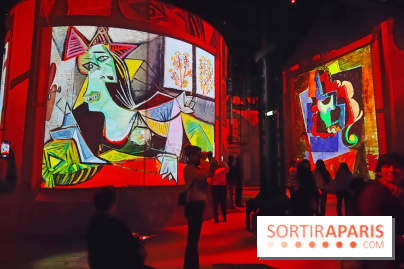 Picasso à l'Atelier des Lumières - Femme allongée sur un canapé, 1939, © Succession Picasso/DACS, London 2025 / Bridgeman Images