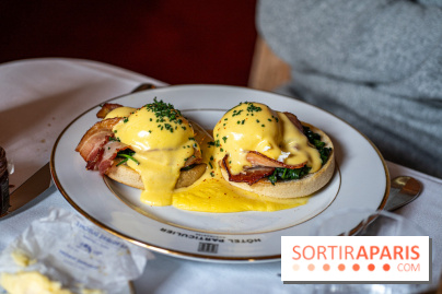 Le brunch confidentiel de l'Hotel Particulier de Montmartre -  oeufs benedicte