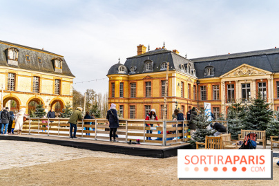 Le Château de Dampierre se transforme en station d'hiver pour les vacances de février