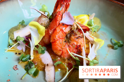 Jamrock - Crevettes, salsa mangue