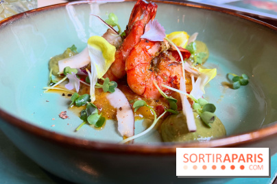 Jamrock - Crevettes, salsa mangue