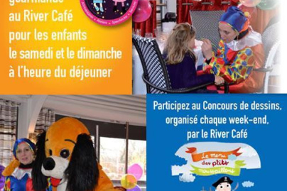 Les animations enfants du week-end du River Café