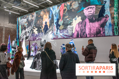 Raphaël Barontini : l'artiste au cœur d'une expo mode au Palais de Tokyo - DSC 2331