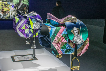 Raphaël Barontini : l'artiste au cœur d'une expo mode au Palais de Tokyo - DSC 2351