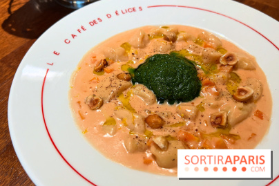 Le Café des Délices - Gnocchis, butternut, pesto de chou noir