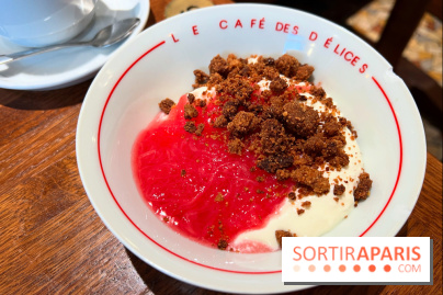 Le Café des Délices - Fontainebleau rhubarbe