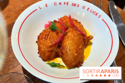 Le Café des Délices - Pommes dauphine, mimolette vieille
